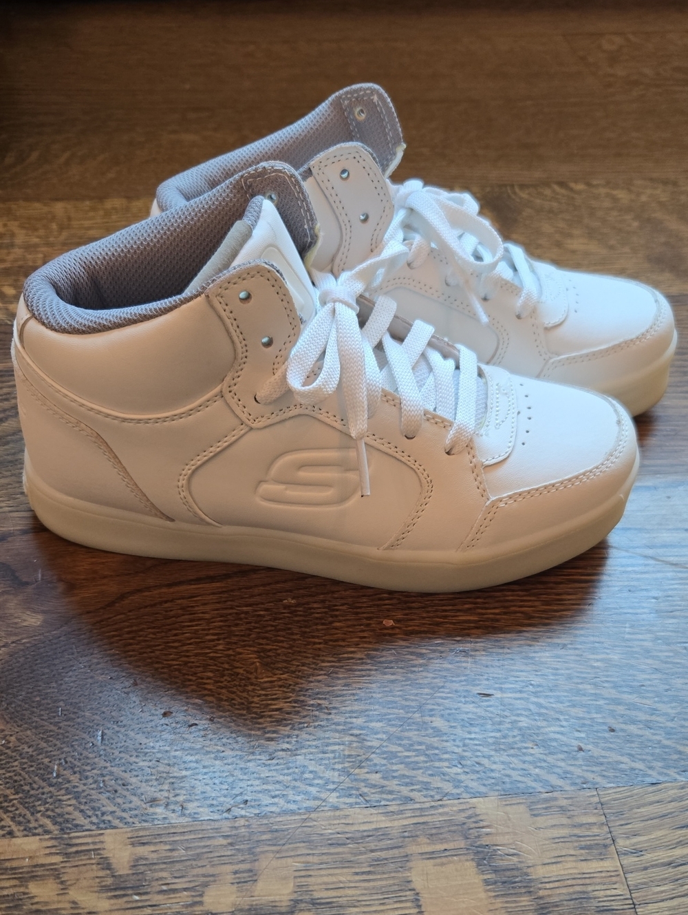 Skechers Energy Lights - White Sz 4